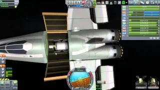 Kerbal Space Program - Space Plane Satellite Delivery (2) Catastrophic Failure!