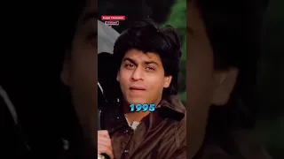 Shahrukh Khan Evolution ❤️❤️ 1992-2023 #srk #shahrukh_khan #trending #shorts #kuljitchumber #viral