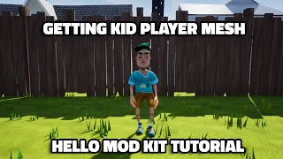 Kid Player Mesh | Hello Mod Kit Tutorial