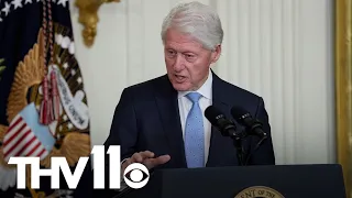 Bill Clinton returns to White House for 30th anniversary of Family and Medical Leave Act