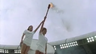 Olympic Flame Is Lit - Opening Ceremony | Montreal 1976 Olympics