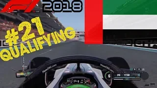 F1 2018 PS4 Career Mode | Abu Dhabi Grand Prix | Q1 [4K 60fps]