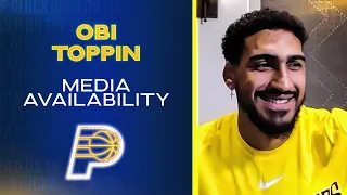 Obi Toppin Media Availability (July 9, 2023) | Indiana Pacers