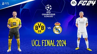 FC 24 - Real Madrid Vs Borussia Dortmund - UEFA Champions League Final 23/24 | PS5™ [4K60]