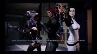 Mass Effect 2 Miranda burned