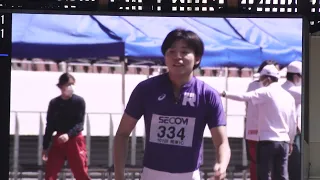[4k]男子2部　200m　決勝　関東インカレ2022　2022年5月22日(日)