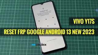 Bypass frp unlock google account VIVO Y17S secara instan, hapus kunci akun google android 13 2023