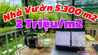 Quá Rẻ | 10,5 tỷ có ngay nhà vườn 5.300m2 tại Sài Gòn | BDS 6 Sao #nhavuon #nhavuonnghiduong