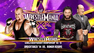 WWE2K24 - Undertaker vs Roman Reigns At WrestleMania 30- PS5 Gameplay