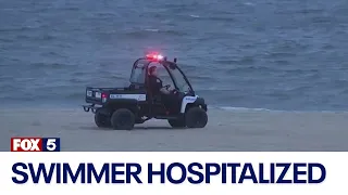 Rockaway Beach swimmer hospitalized after possible shark attack