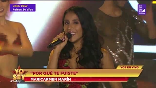 Imitadora de Maricarmen Marín canta Por qué te fuiste en Concierto de Yo Soy | 2 julio del 2019