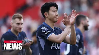 [Sports Round-up] Son Heung-min ends Premier League season with double digits for goals and assists