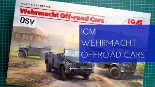 ICM 1/35 Wehrmacht Offroad Vehicles (DS3503) Review