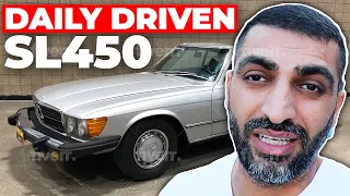 My 4 year 1975 Mercedes SL450 Ownership Review | Daily Driver Cost and Reliability of the SL 450