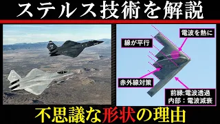 【軍事技術】ステルス技術を解説【戦闘機/爆撃機】