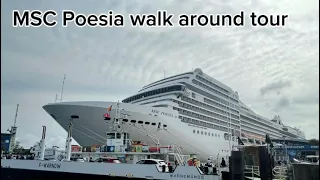 MSC Poesia walk around tour