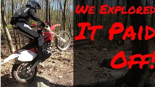 We explored abandoned mining ground for the BEST dirt bike trails at Famous Reading Outdoors FRO