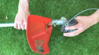 How to Re-Spool Husqvarna weed wacker/string trimmer - FAST & EASY!