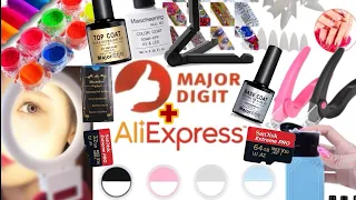 Алиэкспресс 🛍️ распаковка посылок 🛍️ товары для ногтей 🛍️ AliExpress Стемпинг клеем для фольги