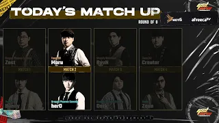 [2022 GSL Super Tournament 1] Ro.8 | Maru (T) vs. herO (P)