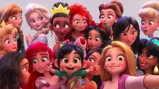 Ralph Breaks the İnternet | Vanellope meets the Disney Princesses | cartoon Network, Çizgi animasyon