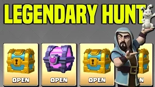Clash Royale | Chest Opening | Legendary Card Hunt Continues | Magical, Gold Chests