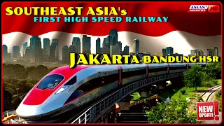 INDONESIA's $7.9 Billion Jakarta-Bandung High Speed Rail | First in Southeast Asia