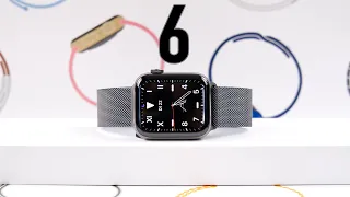 Apple Watch Series 6 Unboxing & erster Eindruck (44mm, Graphit)