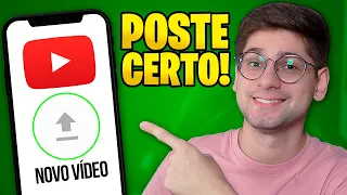 Como Postar Vídeo no YouTube do JEITO CERTO pelo Celular em 2024