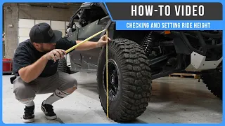 Checking and Setting Ride Height // HOW-TO VIDEO