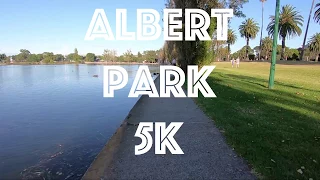 Albert Lake 5k Summertime in Melbourne Australia