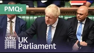 LIVE Prime Minister's Questions: 8 January 2020