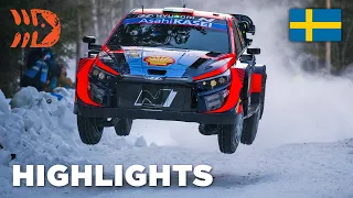 Breen Extends Advantage - WRC Rally Sweden 2023 Saturday Morning Highlights