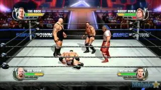 WWE All Stars Walkthrough - Path of Champions D-Generation X - Match 2 Roddy Piper & Drew McIntyre