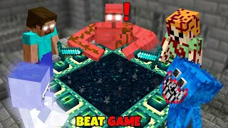 Minecraft But Scary Myths Beat The Game For You..