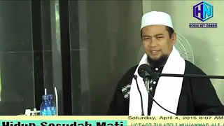 Perjalanan Ruh, setelah manusia Sakaratul Maut. Oleh ust Zulkifli Muhamad Ali Lc, M A