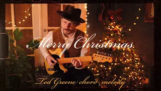 Hark The Herald Angels Sing  - Ted Greene's Christmas chord melody for classical jazz guitar!