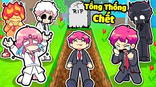 LÀNG HIHA AUT HỐT HOẢNG KHI BIẾT TIN TỔNG THỐNG HIHA CHẾT TRONG MINECRAFT*TỔNG THỐNG HIHA CHẾT 😱😣