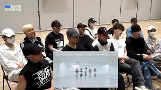 seventeen reacting to Twice - Set me free (dance pratice)