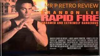 Rapid Fire retro review 1992 starring Brandon Lee