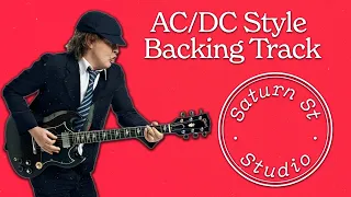 AC/DC Style Jam track in A