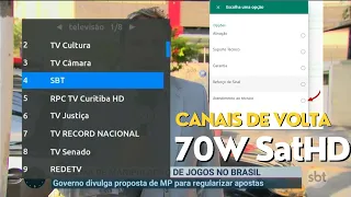 Como Retornar o Receptor do 43W Nova Parabólica Para o 70W  | Vivensis VX10