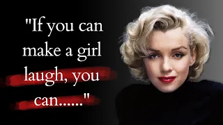 MARYLIN MONROE'S QUOTES YOU NEED TO KNOW BEFORE 40 | INSPIRATIONAL MARILYN MONROE QUOTES #quotes