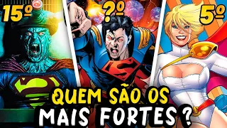 TODOS OS 17 KRYPTONIANOS POR NÍVEL DE PODER