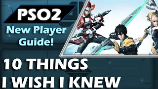 PSO2 Guide - 10 Things I Wish I Knew When I Started (4000+ hours played)