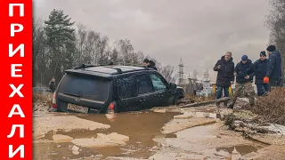 30 машин на просеке! Безумная Skoda Octavia 4x4, Nissan X-trail, Jeep Cherokee Trailhawk, Нивы, УАЗы