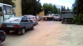 ДТП на въезде в Ширяйково, Йошкар-Ола 19 июня, около 14.00