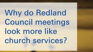 Christian prayers in Redland City Council meetings