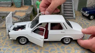 1:18 Renault 12 TS '73, white (1 of 200) - Norev [Unboxing]