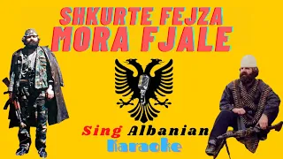 Shkurte Fejza - Mora Fjale Karaoke Shqip | Sing Albanian | Këndo Shqip